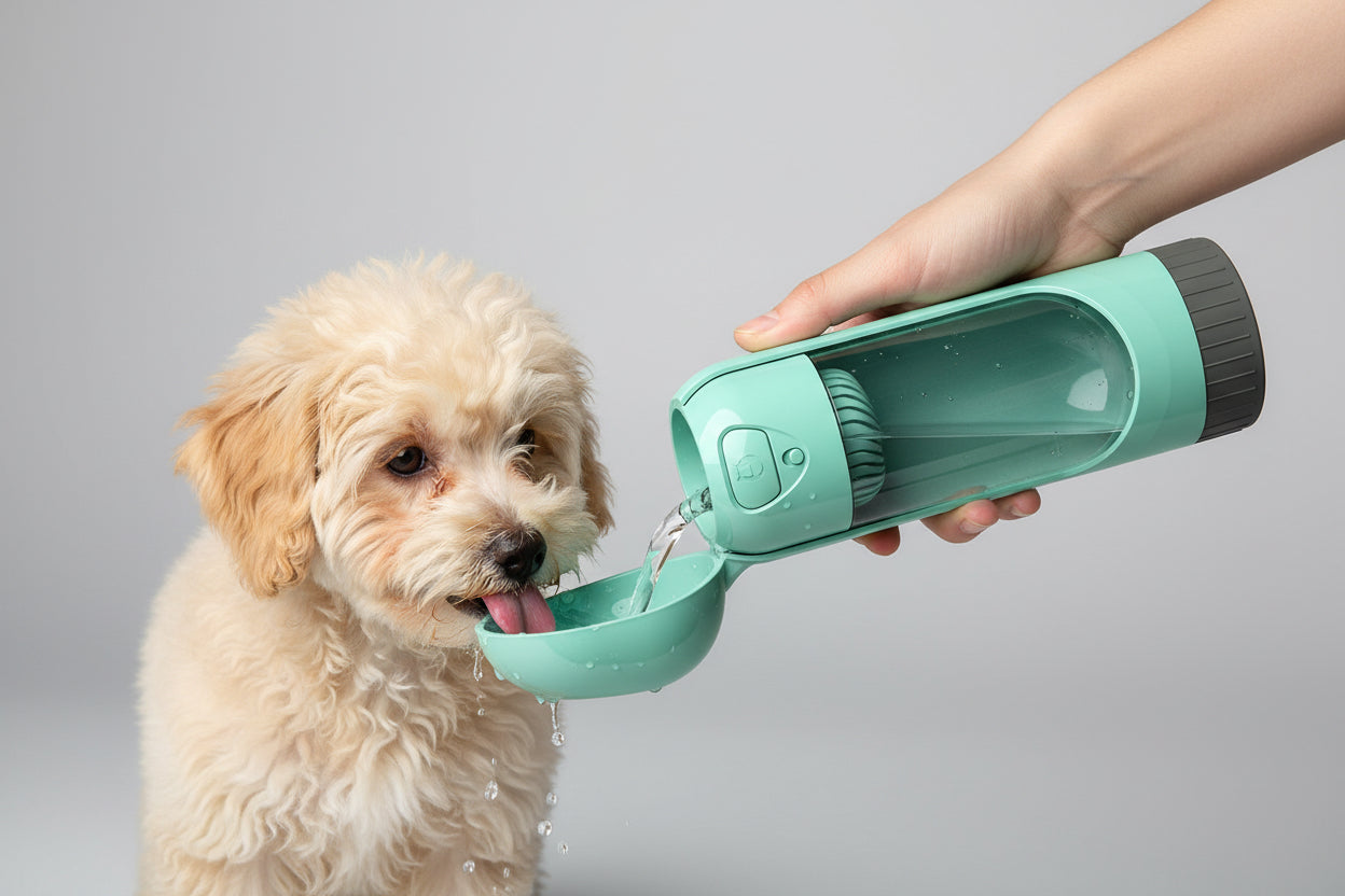 Portable Pet Water Bottle with Filter (300ml)