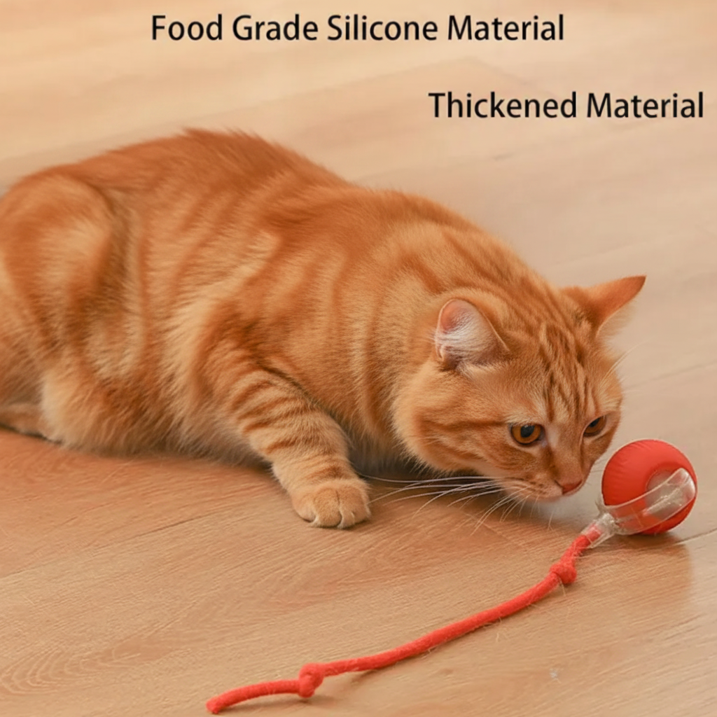 Interactive Cat Ball with Rope Toy