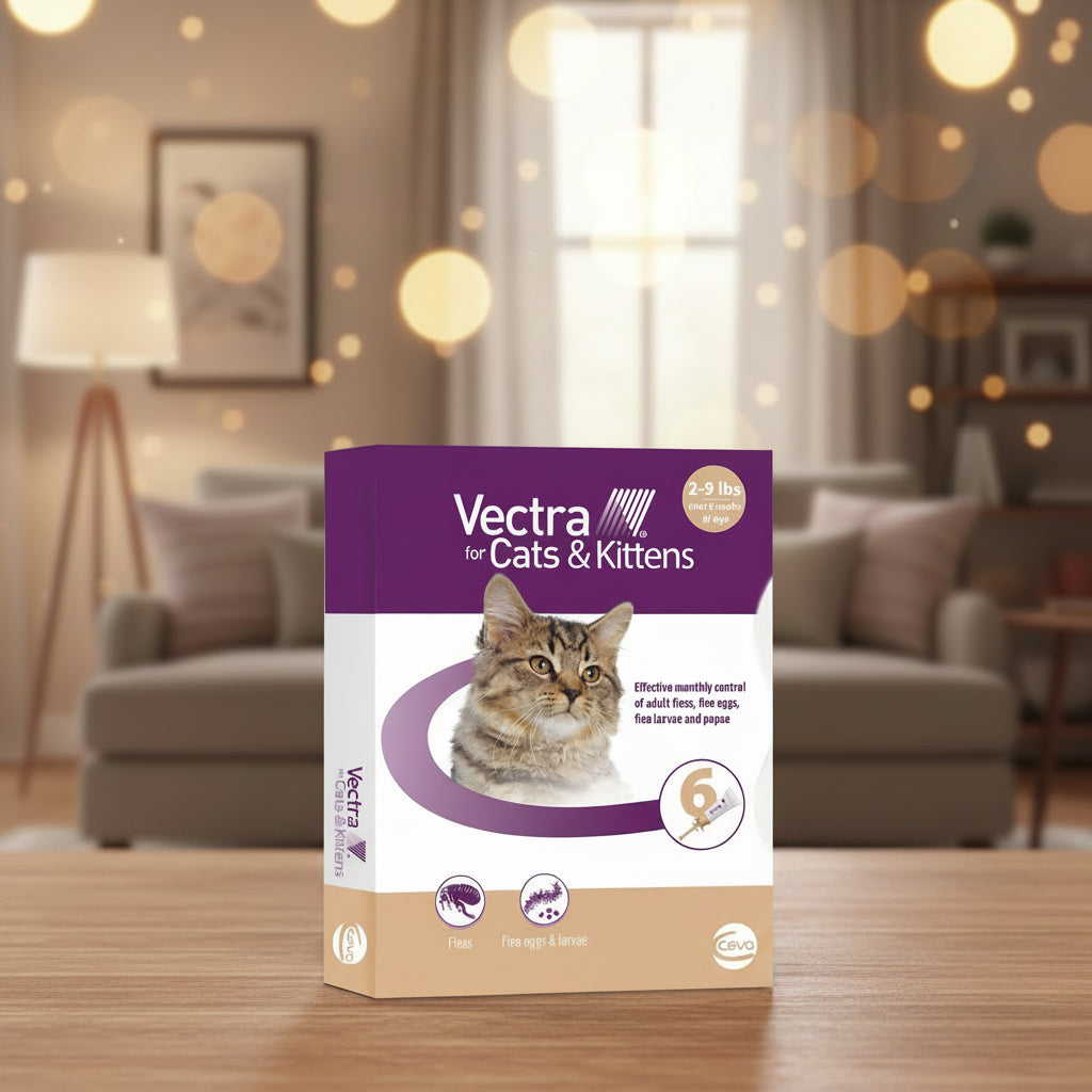 Vectra Flea Treatment for Small Cats & Kittens