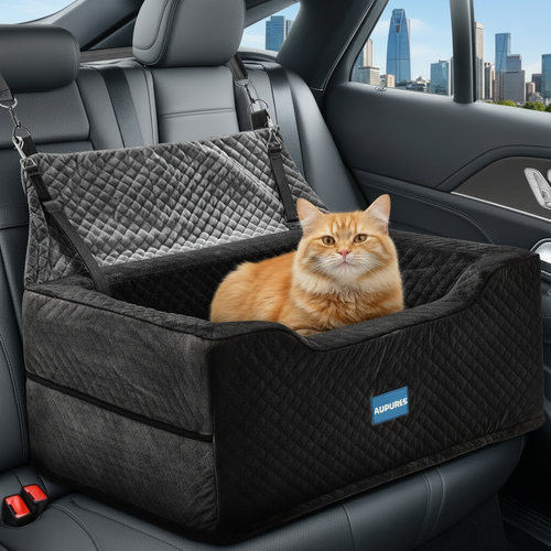 Aupures Medium Dog Car Seat Booster
