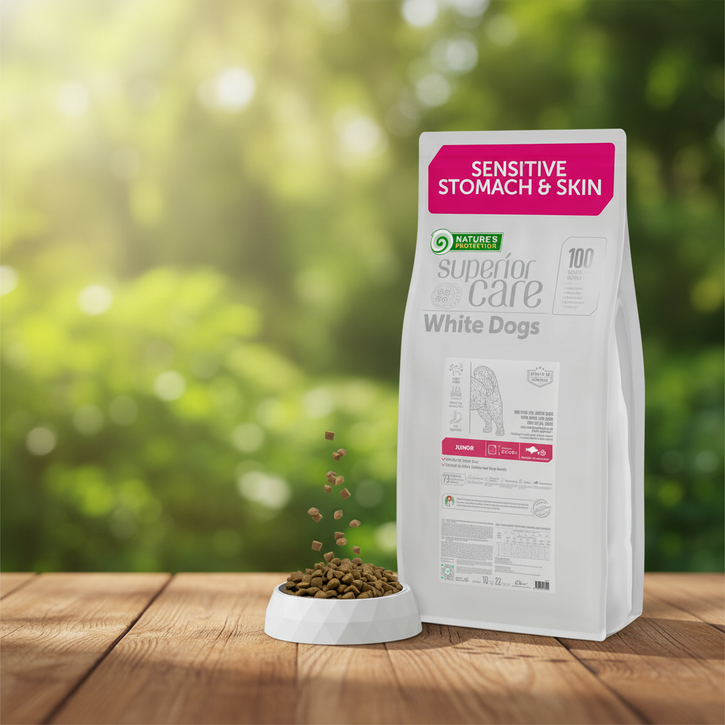 Nature’s Protection White Fish Junior Dog Food