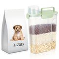 Portable Pet Food Storage Container 5–7 lbs with Spout & Cup