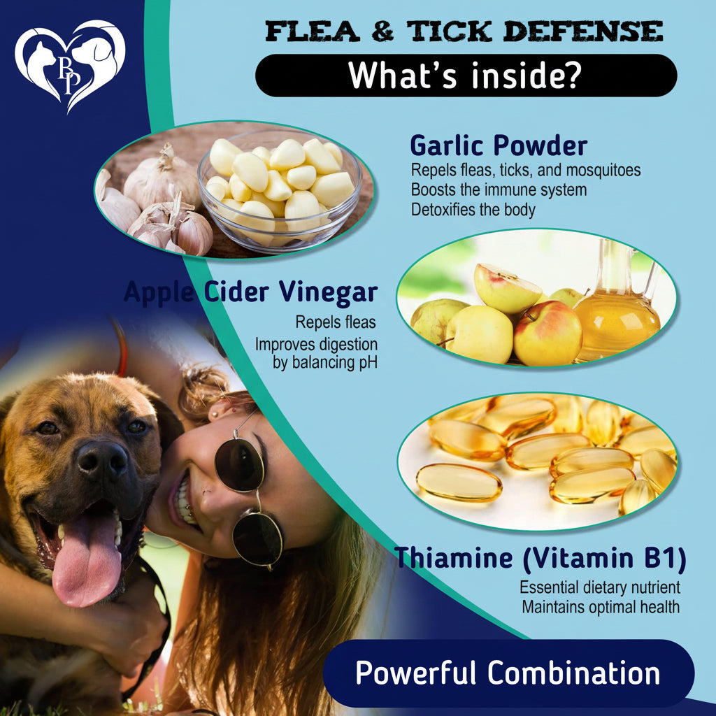 Flea & Tick Defense Soft Chews for Dogs