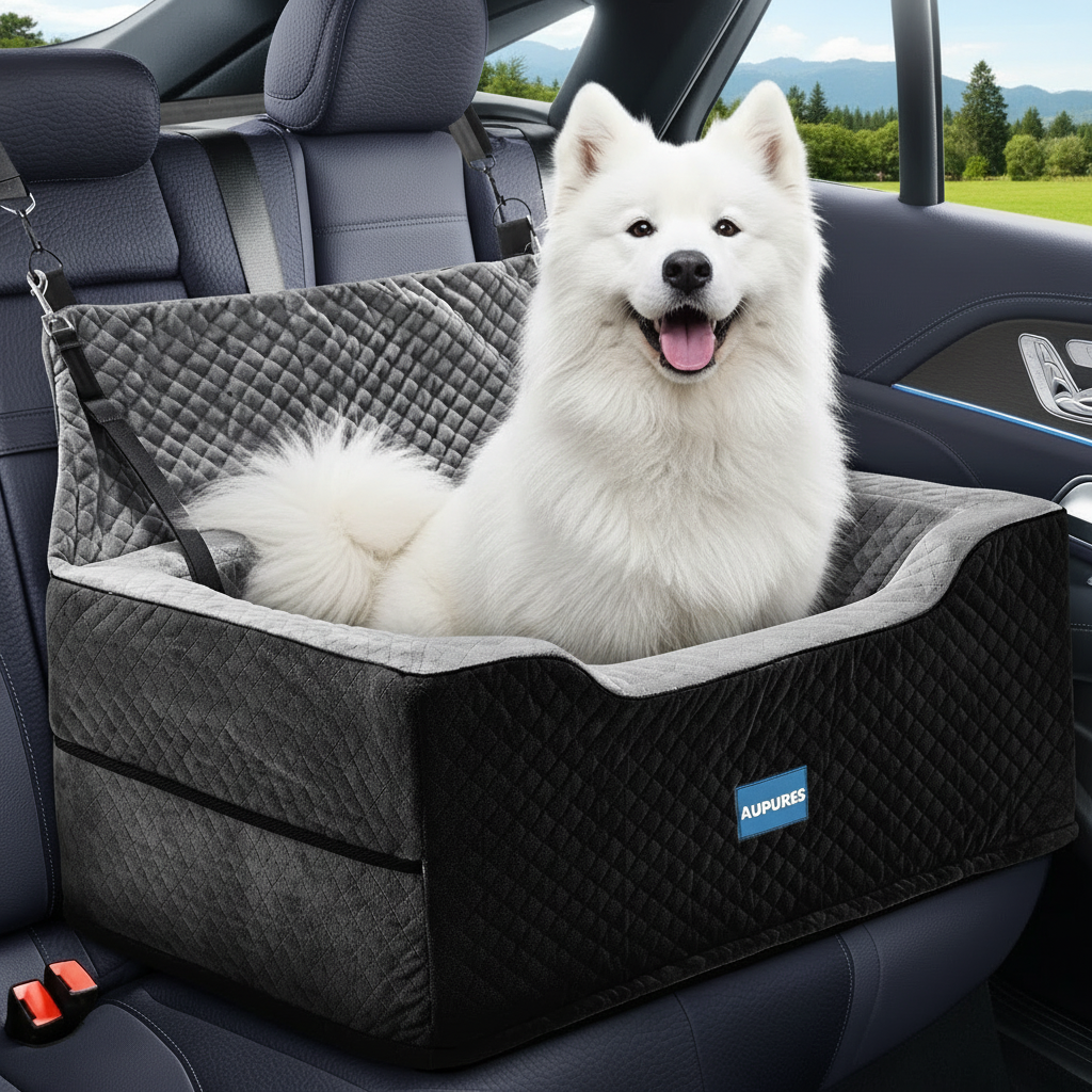 Aupures Medium Dog Car Seat Booster