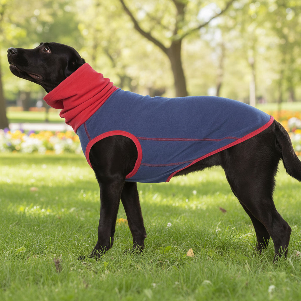Cozy Turtleneck Fleece Dog Sweater