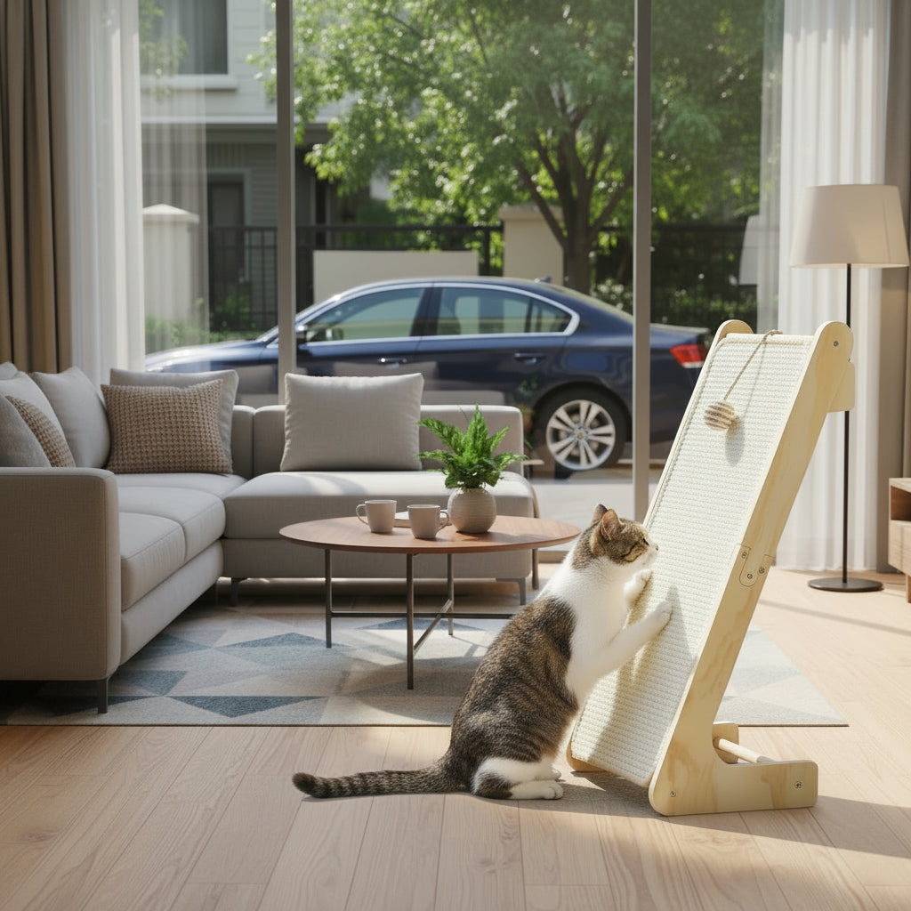 Sisal Cat Scratcher Ramp & Lounge