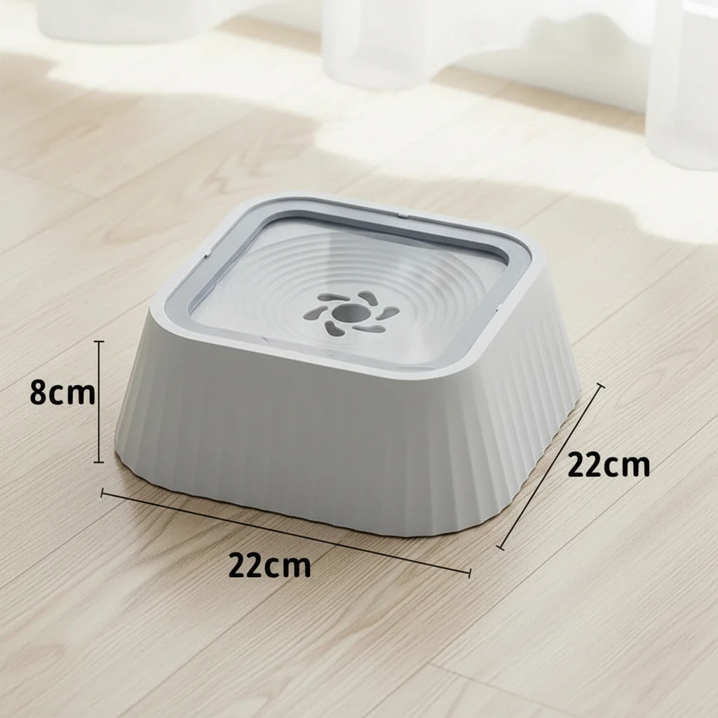 Floating Anti-Spill Pet Water Bowl